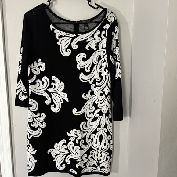 WHITE HOUSE BLACK MARKET SWEATER MINI DRESS NWT SIZE M - Picture 1 of 10